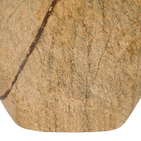 Noelle Brown Genuine Marble Vase, 1 Piece