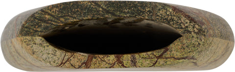 Noelle Green Genuine Marble Vase, 1 Piece