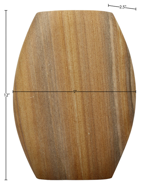 Noelle Rainbow Sandstone Vase, 1 Piece