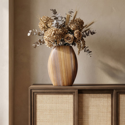 Noelle Rainbow Sandstone Vase, 1 Piece