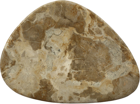 Darcy Beige Genuine Marble Bowl, 1 Piece