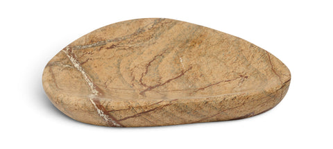 Darcy Brown Genuine Marble Bowl, 1 Piece