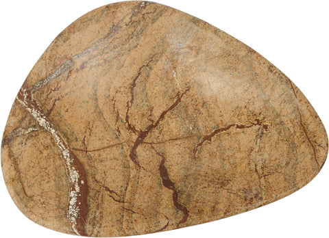 Darcy Brown Genuine Marble Bowl, 1 Piece