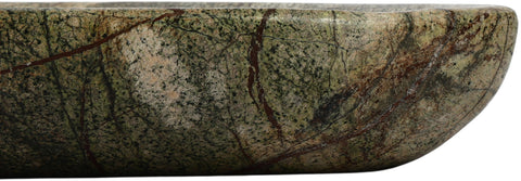 Darcy Green Genuine Marble Bowl, 1 Piece
