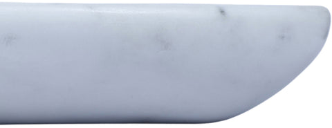 Darcy White Genuine Marble Bowl, 1 Piece