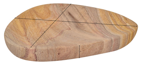 Darcy Rainbow Sandstone Bowl, 1 Piece