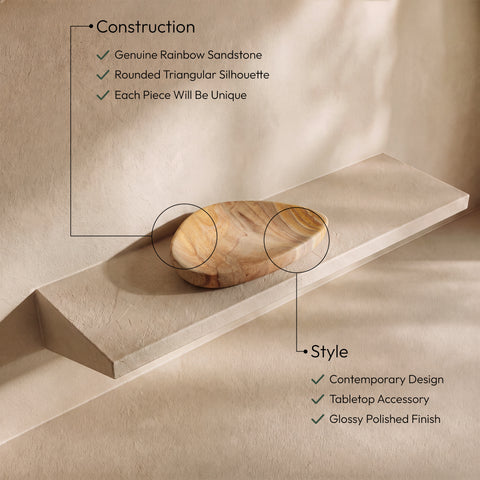 Darcy Rainbow Sandstone Bowl, 1 Piece