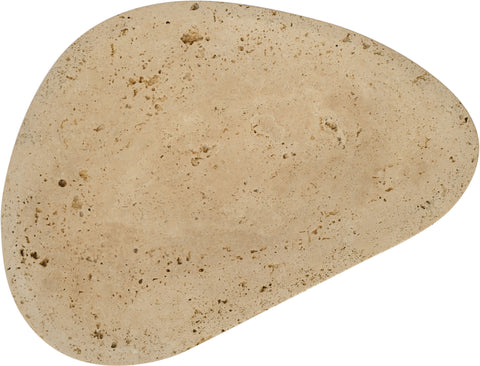 Darcy Beige Travertine Bowl, 1 Piece