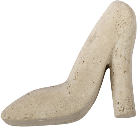 Blaire Beige Travertine Tabletop Object, 1 Piece