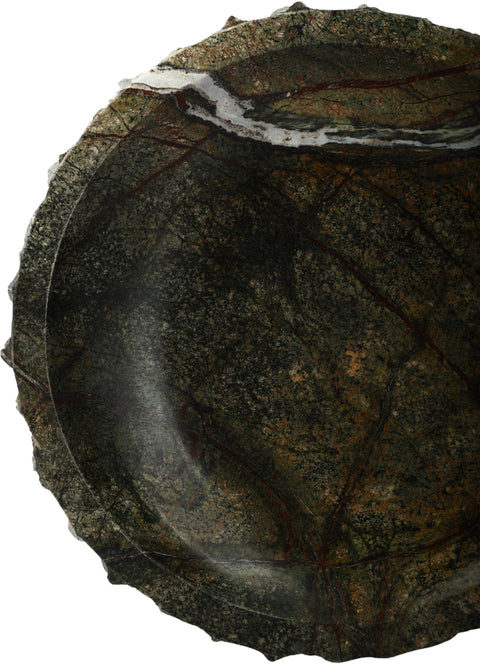 Celeste Green Genuine Marble Bowl, 1 Piece