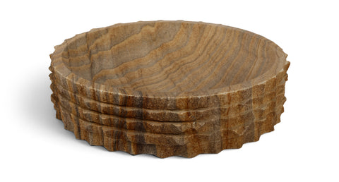 Celeste Rainbow Genuine Marble Bowl, 1 Piece