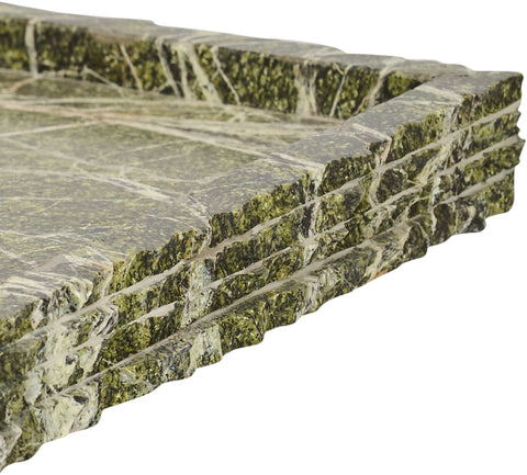 Yara Green Genuine Marble Tray, 1 Piece