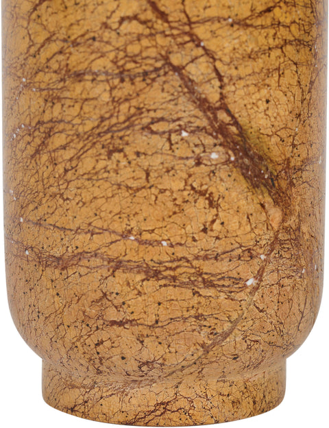Giselle Brown Genuine Marble Vase, 1 Piece