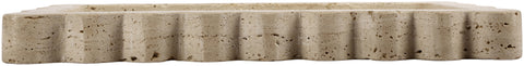 Olive Beige Genuine Marble Tray, 1 Piece