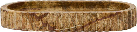 Nova Brown Genuine Marble Tray, 1 Piece