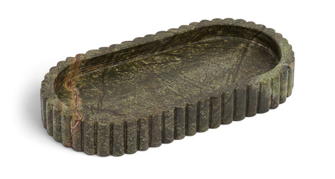 Nova Green Genuine Marble Tray, 1 Piece