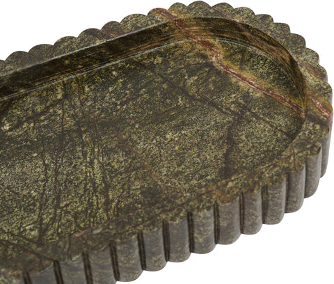 Nova Green Genuine Marble Tray, 1 Piece