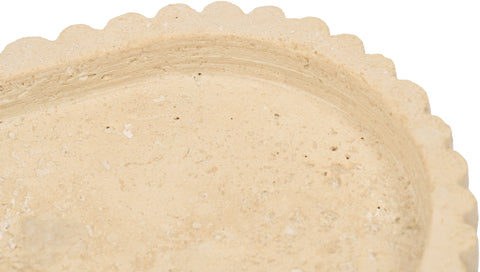 Nova Beige Travertine Tray, 1 Piece