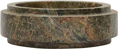 Waverly Green Genuine Marble Bowl, 1 Piece