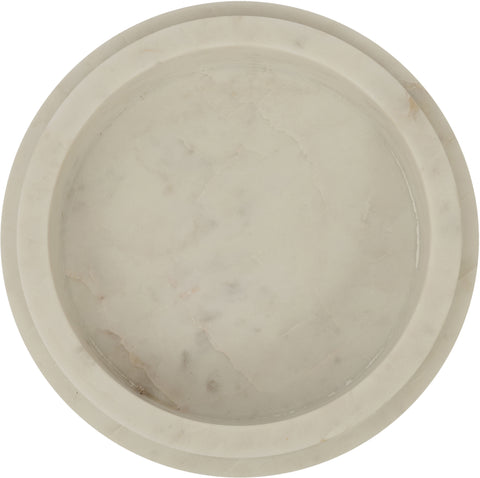 Waverly White Genuine Marble Bowl, 1 Piece