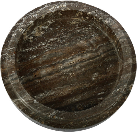 Waverly Grey Travertine Bowl, 1 Piece