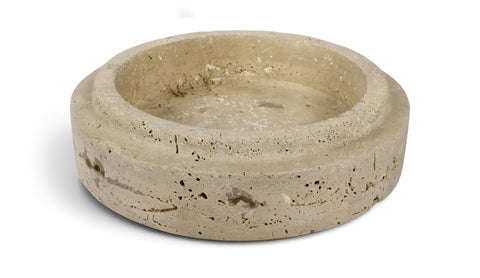 Waverly Beige Travertine Bowl, 1 Piece