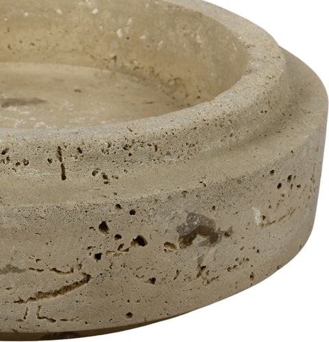 Waverly Beige Travertine Bowl, 1 Piece