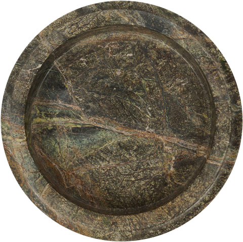 Waverly Green Genuine Marble Bowl, 1 Piece (Style 2)