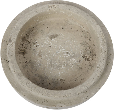 Waverly Beige Travertine Bowl, 1 Piece (Style 2)