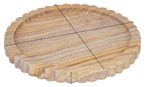 Harlow Rainbow Sandstone Tray, 1 Piece