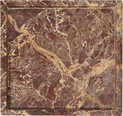 Monroe Cherry Genuine Marble Tray, 1 Piece