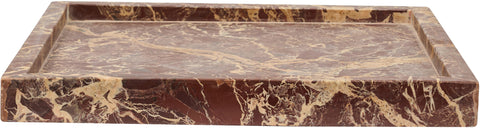 Monroe Cherry Genuine Marble Tray, 1 Piece