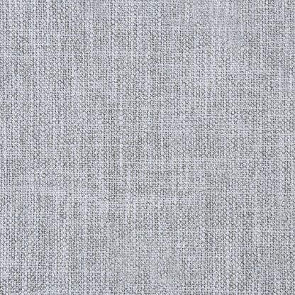 Hugo Grey Linen Textured Fabric Full Bed F