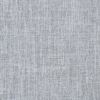 Hugo Grey Linen Textured Fabric Twin Bed T