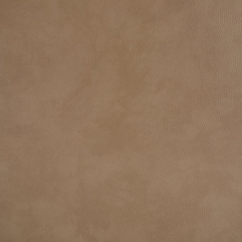 Noelle Brown Vegan Leather Upholstered Full Bed, 1 Piece