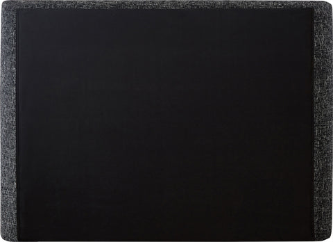 Nile Black Polyester Fabric King Bed K