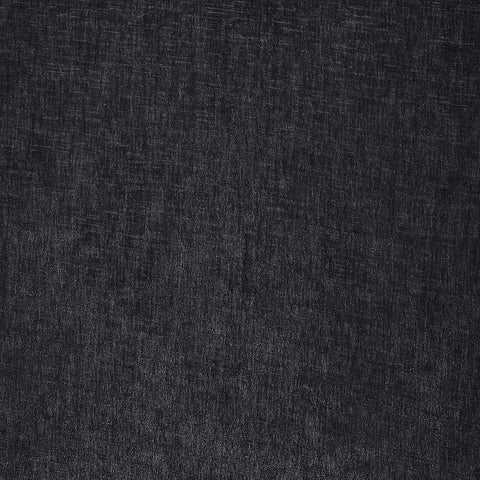 Nile Black Chenille Fabric Queen Bed Q