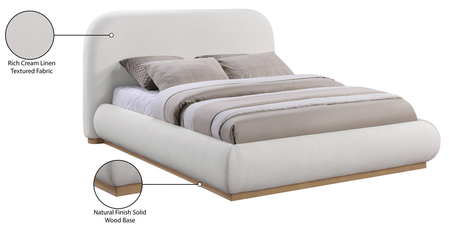 london cream king bed k