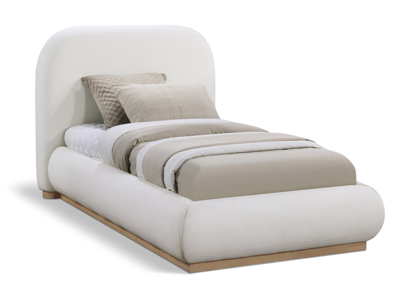 sloan cream twin bed