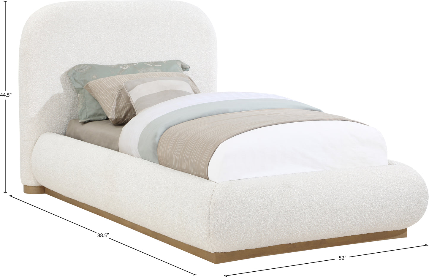 london cream twin bed t