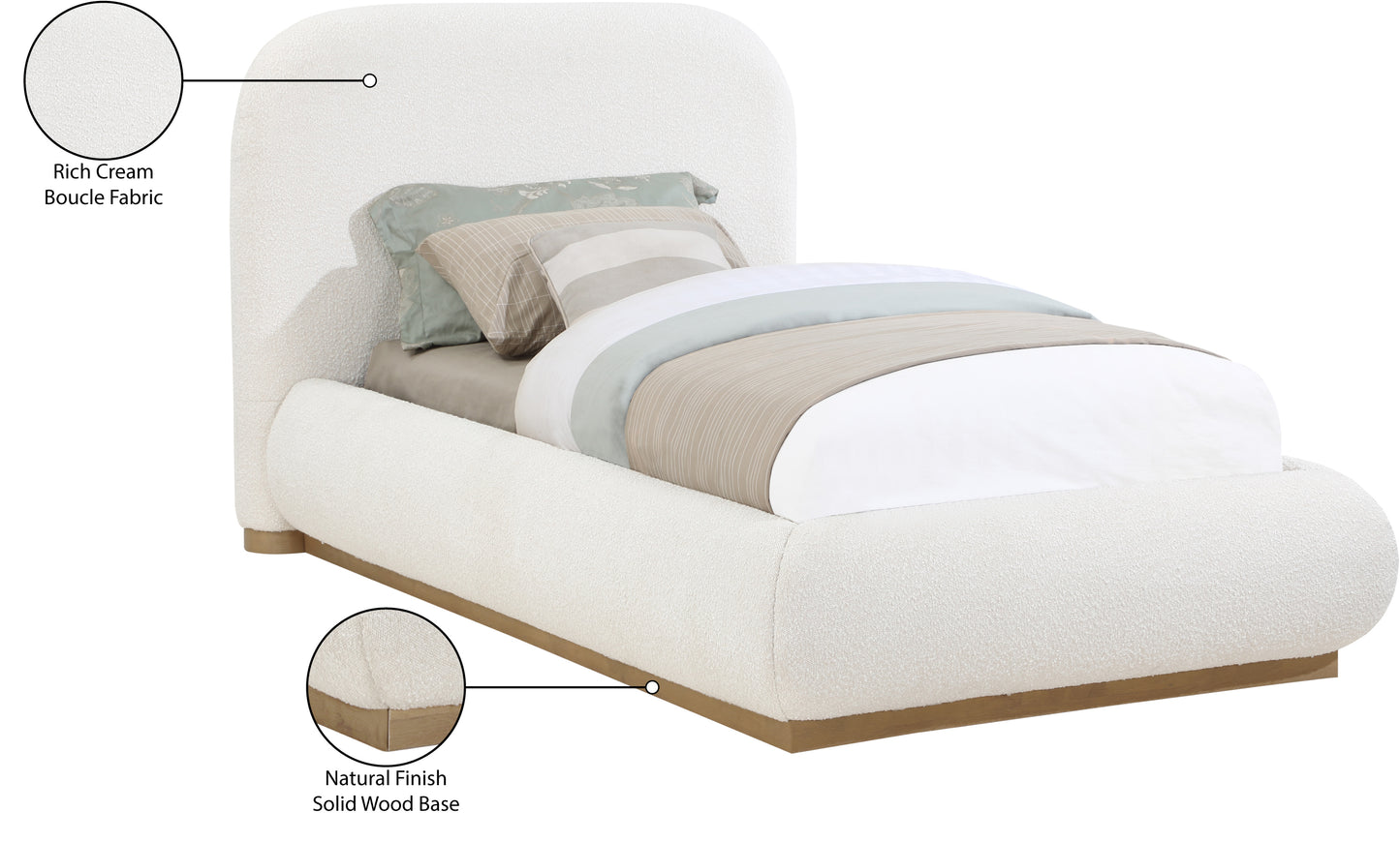 london cream twin bed t