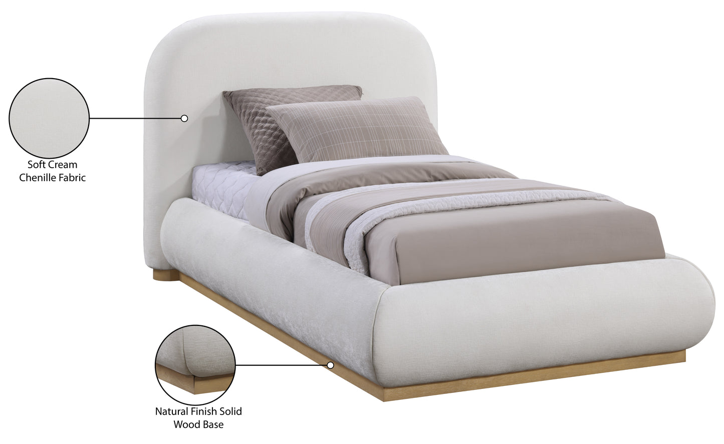 london cream twin bed t