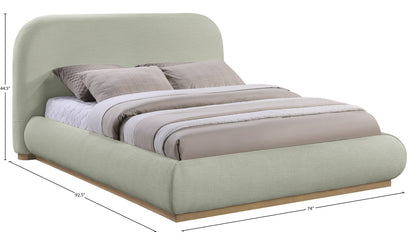 Sloan Mint Queen Bed