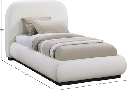 Sloan Cream Twin Bed