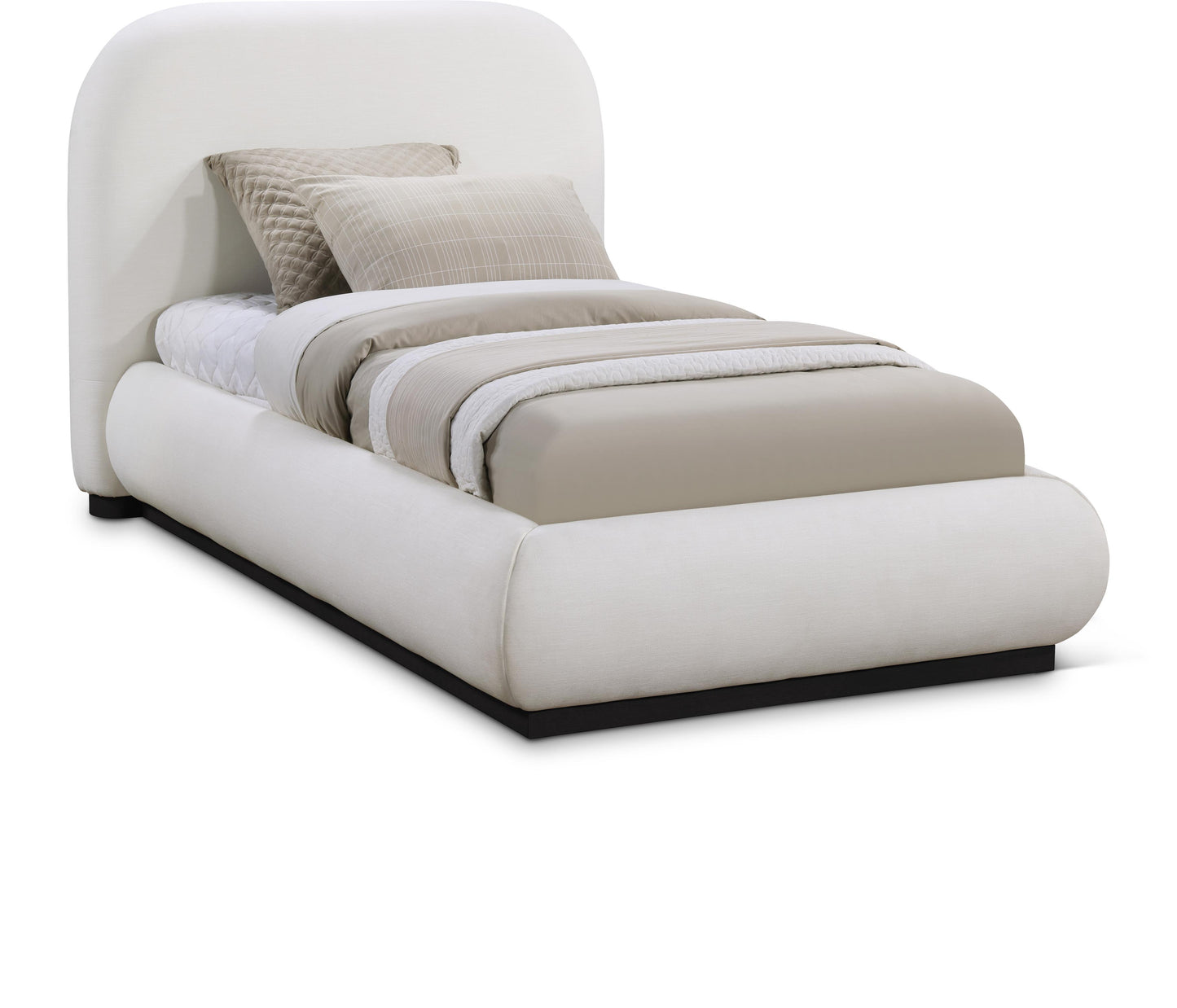 sloan cream twin bed