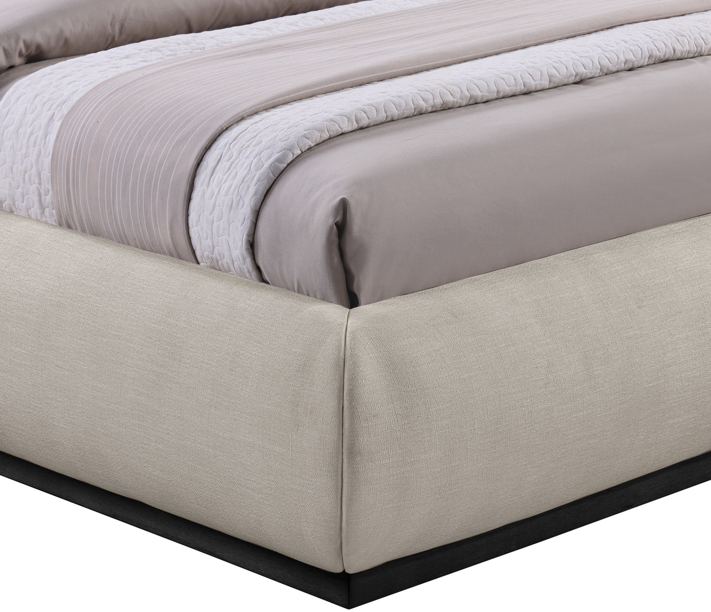 london beige king bed k