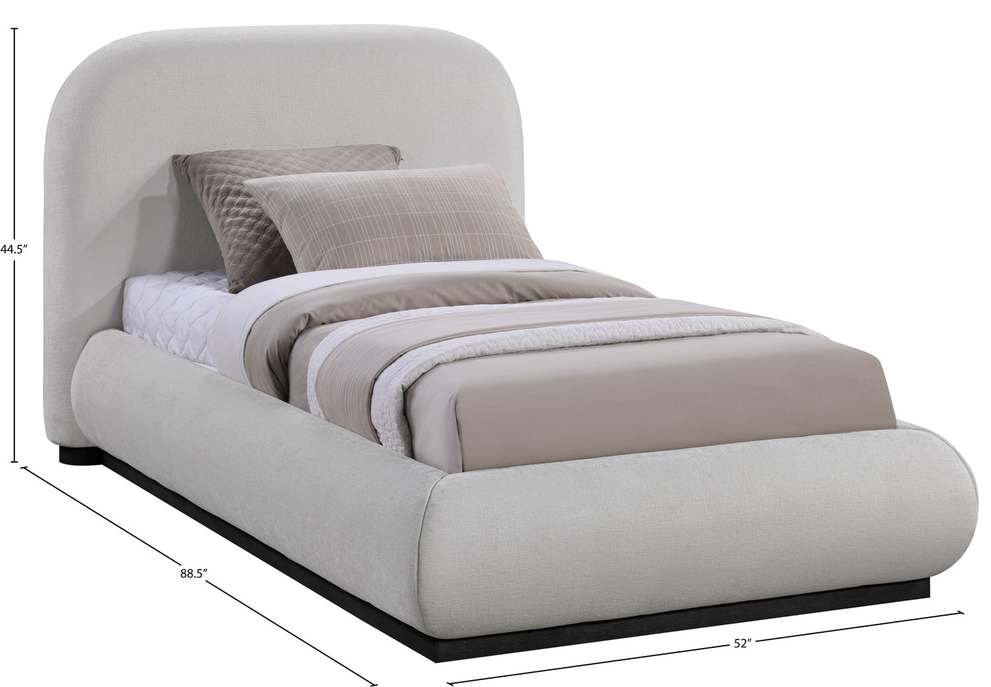 london grey twin bed t