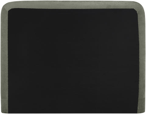 Hadley Green Chenille Fabric Upholstered Full Bed, 1 Piece