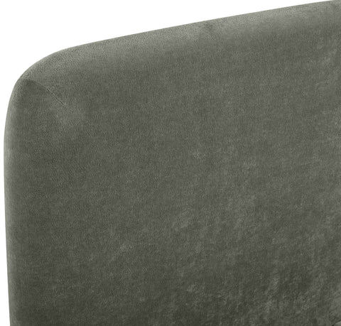 Hadley Green Chenille Fabric Upholstered Full Bed, 1 Piece