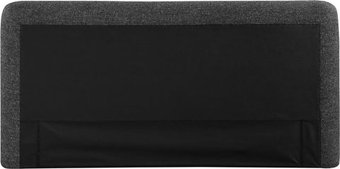 Opal Black Fabric Upholstered Full Bed, 1 Piece